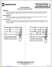 Intermatic AG4803C Installation Instructions