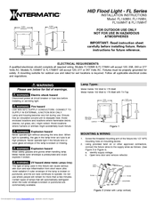 Intermatic FL150MH Installation Instructions