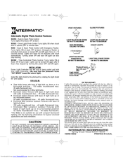 Intermatic NE3BC Instructions