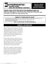 Intermatic T40000R SERIES Installation, Operation & Service Manual
