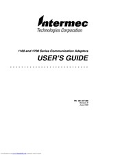 Intermec 1700 Series User Manual