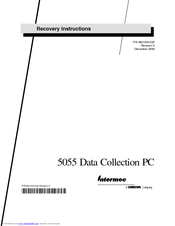Intermec 5055 Data Collection PC Recovery Instructions