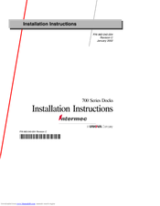Intermec 700 Series 761B Installation Instructions Manual