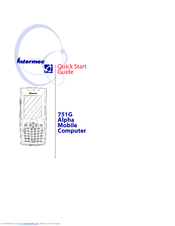 Intermec 751G Quick Start Manual