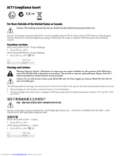 Intermec AC11 Supplementary Manual