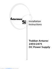 Intermec Trakker Antares 2455 Installation Instructions Manual