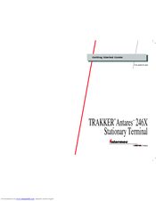 Intermec Trakker Antares 2460 Getting Started Manual