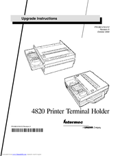 Intermec 4820 Upgrade Instructions
