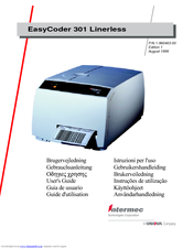 Intermec EasyCoder 301 Linerless User Manual