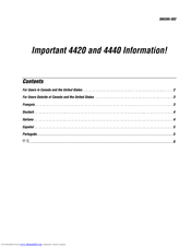 Intermec Easycoder 4440 Manuals Manualslib
