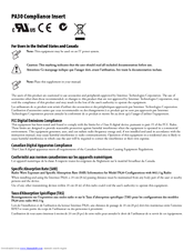 Intermec PA30 Supplementary Manual