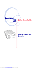Intermec IF4 Quick Start Manual