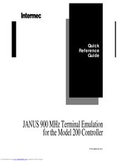 Intermec 200 Quick Reference Manual