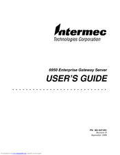 Intermec 6950 User Manual
