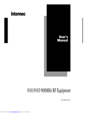 Intermec 9183 User Manual
