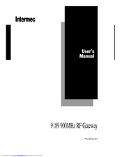 Intermec 9189 User Manual