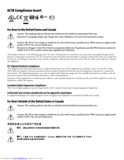 Intermec AC10 Supplementary Manual