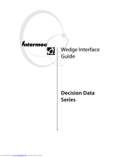 Intermec Decision Data 3776 Interface Manual
