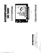 Interphase DC-500 Operation Manual
