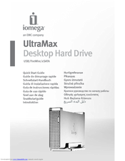 Iomega Ultramax 34495 Quick Start Manual