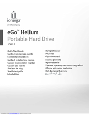 Iomega Portable Hard Drive eGo Helium Quick Start Manual