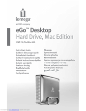 Iomega eGo 34796 Quick Start Manual