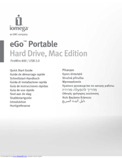 Iomega eGo Portable Quick Start Manual