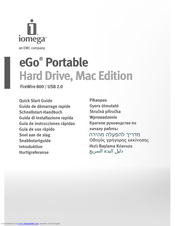 Iomega eGo Portable Quick Start Manual