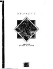 JBL Project K2.S5500 Owner's Manual