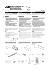 JVC KD-ADV7380 Installation & Connection Manual