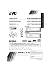 JVC KD-SHX700 Instructions Manual