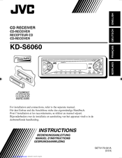 JVC KD-S6060EU Instructions Manual