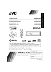 JVC KD-SHX900 Instructions Manual