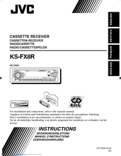 JVC KS-FX8RE Instructions Manual