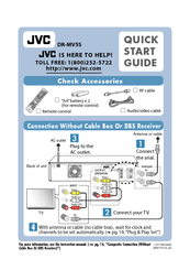 JVC DR-MV5SAX Quick Start Manual