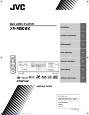 JVC XV-M50BK Instructions Manual