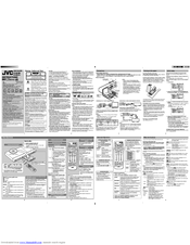 JVC XV-N332SUC Instructions