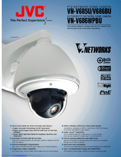 JVC VN-V686BU - Network Camera - Pan Specifications