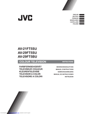 JVC AV-21FT5 Instructions Manual