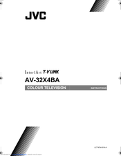 JVC InteriArt AV-32X4BA Instructions Manual