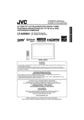 JVC LT-22EM21 Owner's Manual