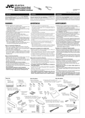 Jvc KD-AV7010 Installation & Connection Manual