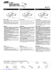 JVC KV-M65J Installation & Connection Manual