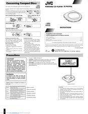 JVC XL-PG59SLEU Instructions Manual