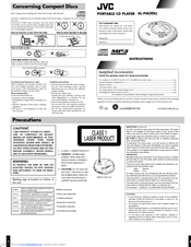 JVC XL-PM30SLEU Instructions Manual