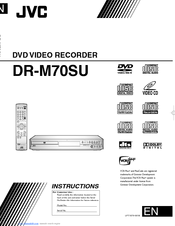 JVC DR-M70SU Instructions Manual