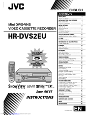JVC HR-DVS2EU Instructions Manual