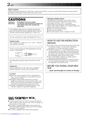 JVC HR-J6005UM Instruction Manual