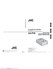 JVC AA-P30 Instructions