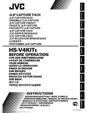 Jvc HS-V4KIT Instructions Manual